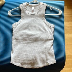 Gray Sleeveless Women's Top